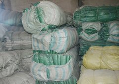 綠色編織布 3