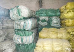 綠色編織布 4